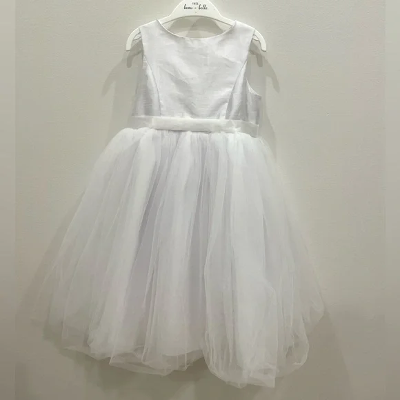 David s Bridal Dresses Davids Bridal White Flower Girl Dress